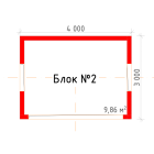 МБ2 - Дом из 3-х модульных блоков 29,58 м2 из СИП панелей по канадской технологии в Алматы
